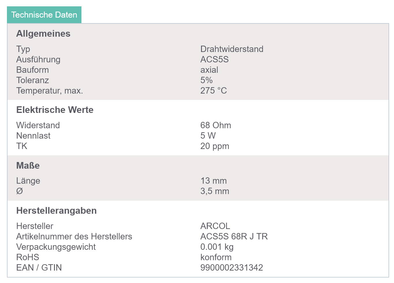 Screenshot_2021-05-26 ARC ACS5S 68R - Drahtwiderstand, axial, 5 W, 68 Ohm, 5%.png