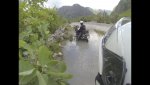 Theth Auf einmal mein Motorrad unterwasser.jpg