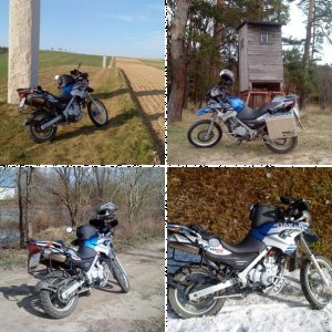 meine bmw f 650 gs dakar