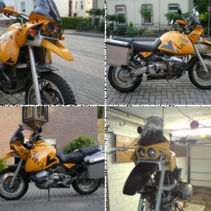 Vorher - Nachher    R 850 GS TT