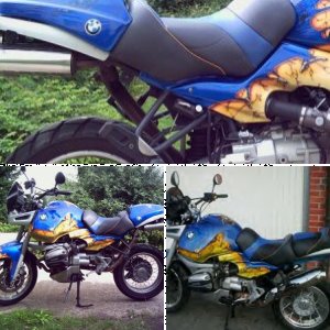1100gs für gemütliche tour umgebaut 2000