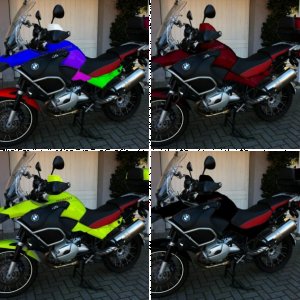 Verschiedene Farben 1200 GS