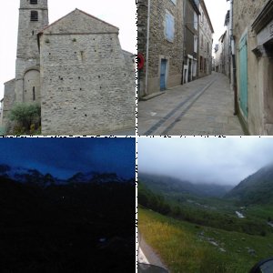 1: 11 Tage, 5450 km - Elsass-Pyrenäen-frz. Alpen