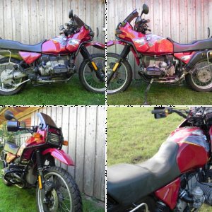 R100GS EZ 1994; mystik-rot