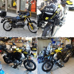 Farbvarianten der R 1200 GS