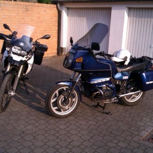 BMW F800 GS und BMW R 800 RT 001