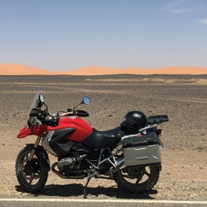 Merzouga ; Erg Chebbi Umrundung