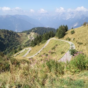 3-Länder-Tour 09/2016
Blick vom Monte Zoncolan in Richtung Westen