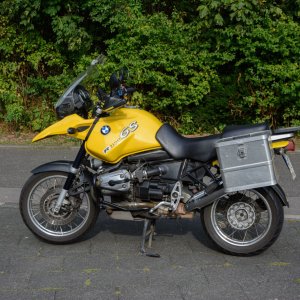 Meine aktuelle 1150 GS. Das Bild stammt aus der Online-Verkaufsanzeige. Veröffentlichung mit freundlicher Genehmigung des Vorbesitzers.