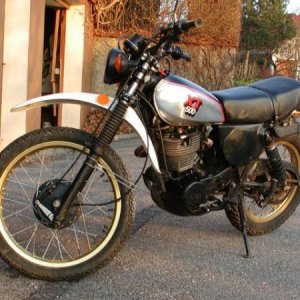 7 Yamaha XT500 1984