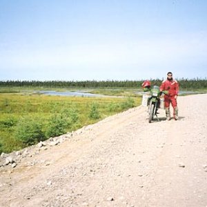 63 kilometer westlich von Churchill Falls, Trans Labrador Highway, Labrador