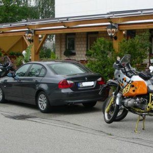 Ist da drin ein Motorradtreffen?