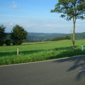 Aussicht Rursee (Kierberg)