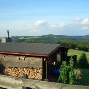 Blick von Schmidt in Richtung Rurtal