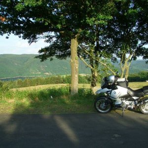 Blick auf den Rursee (Kierberg)