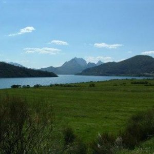 Stausee (Embalse) von Riano