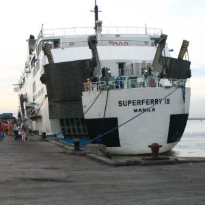 Einschiffung in Cebu