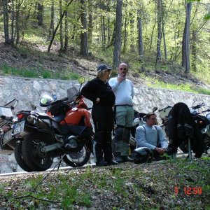 warten auf ADAC nach dem unfall