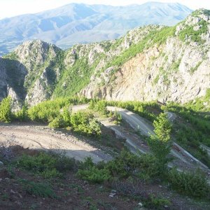 Strecke Peshkopi-Kukes