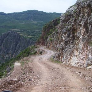 Strecke Peshkopi-Kukes