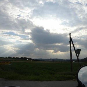 Was ein Himmel bei Rafeld