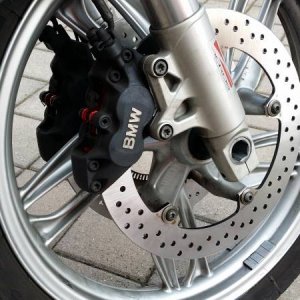 Neue Bremsscheibe und Belge