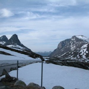 Auf dem Weg zum Trollstigen