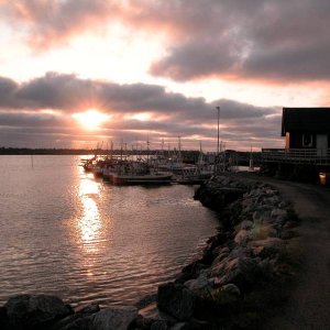 Andenes bei Sonnenuntergang