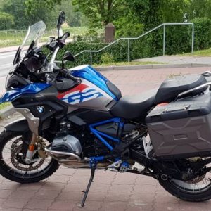 R1200 GS Rallye Koffer grau foliert