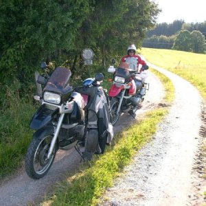 Irgendwo zwischen Kempten und Garmisch.Schöne Gegend....;o))