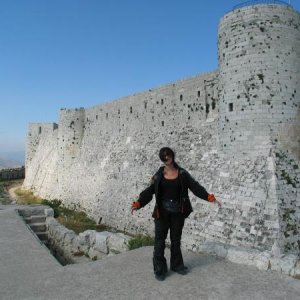 Die größte bestehende Kreuzritterburg der Welt
Krak Chevaliers in Syrien