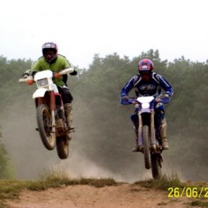 Erwin+Erich Enduro Lehrgang Juni 2004