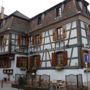 Nettes Hotel im Elsass