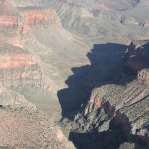 Beim Sprung über den Grand Canyon ;-)