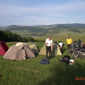 Campen bei Brasov