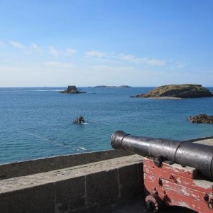 Blick von der Zitadelle von St. Malo