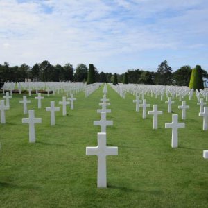 Gedenkstätte am Omaha Beach bei Colleville-sur-Mer