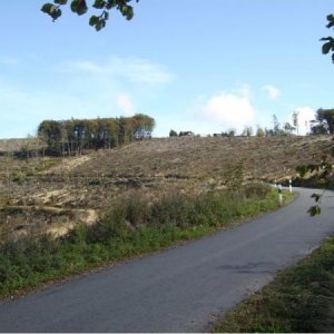 Auffahrt von Altena nach Hegenscheid