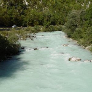 Entlang des Save im Triglav Nationalpark (SLO)