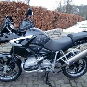 BMW R 1200 GS mit Sportscheibe