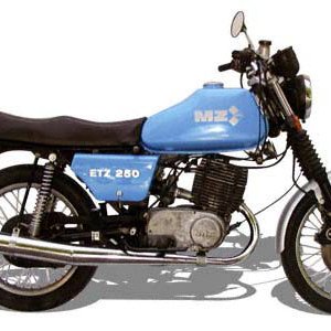 Osterweiterung 1993 - 1995 MZ ETZ250