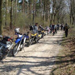 Heidetour mit den Stollenreitern, April 2010