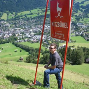 wanderung auf der streif in kitzbühel