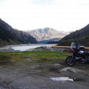 vermuntstausee in der silvretta