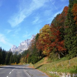 auffahrt richtung klausenpass