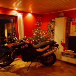 Weihnachten mit 800 GS