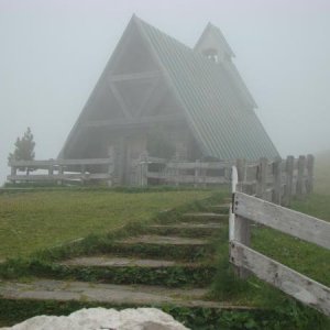 Kapelle auf dem Passo di Giau