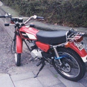 Yamaha DT50M....jeder fängt mal klein an :-)