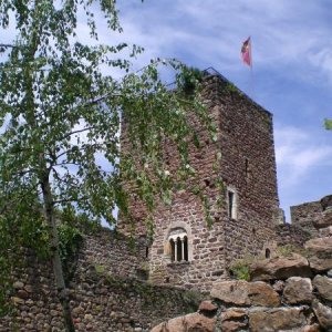 027 Tisens (Tesimo) Aufm Berg mittelalterliche Burg