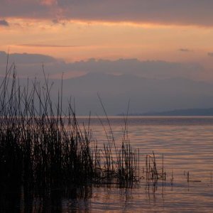 Atitlan See , Sonnenaufgang